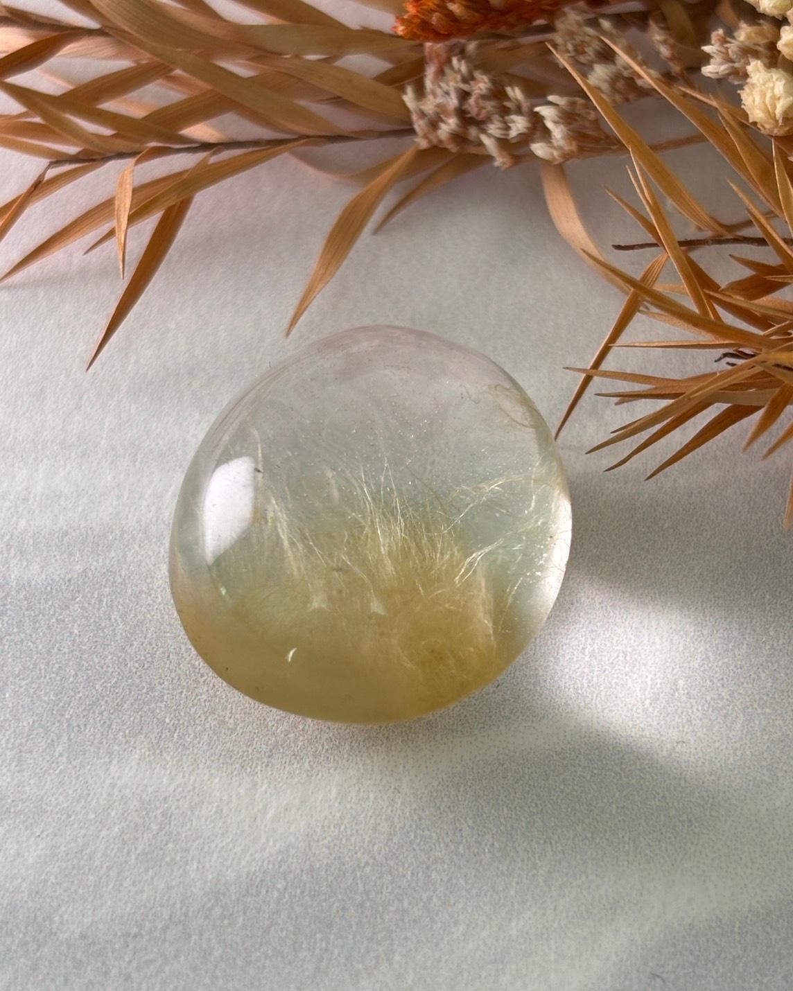 ガーデンクォーツ アンフィボール in クォーツ 94 天然石