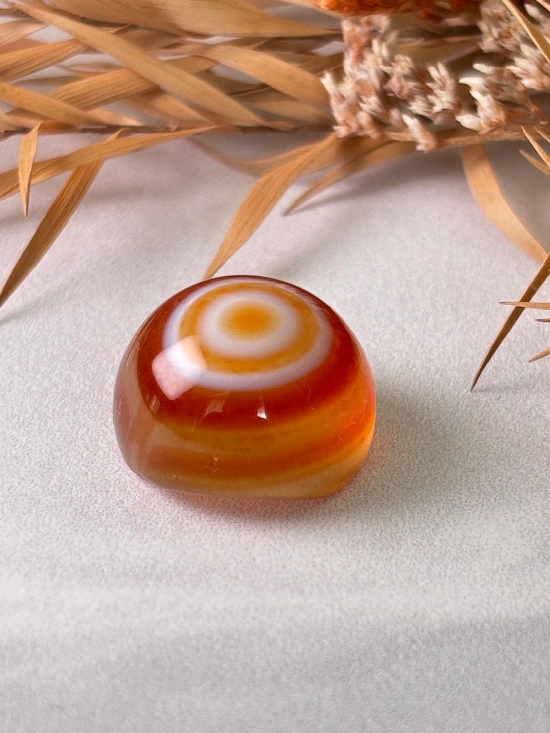 レイク・スペリオルアゲート 天眼アゲート ルース 02 天然石