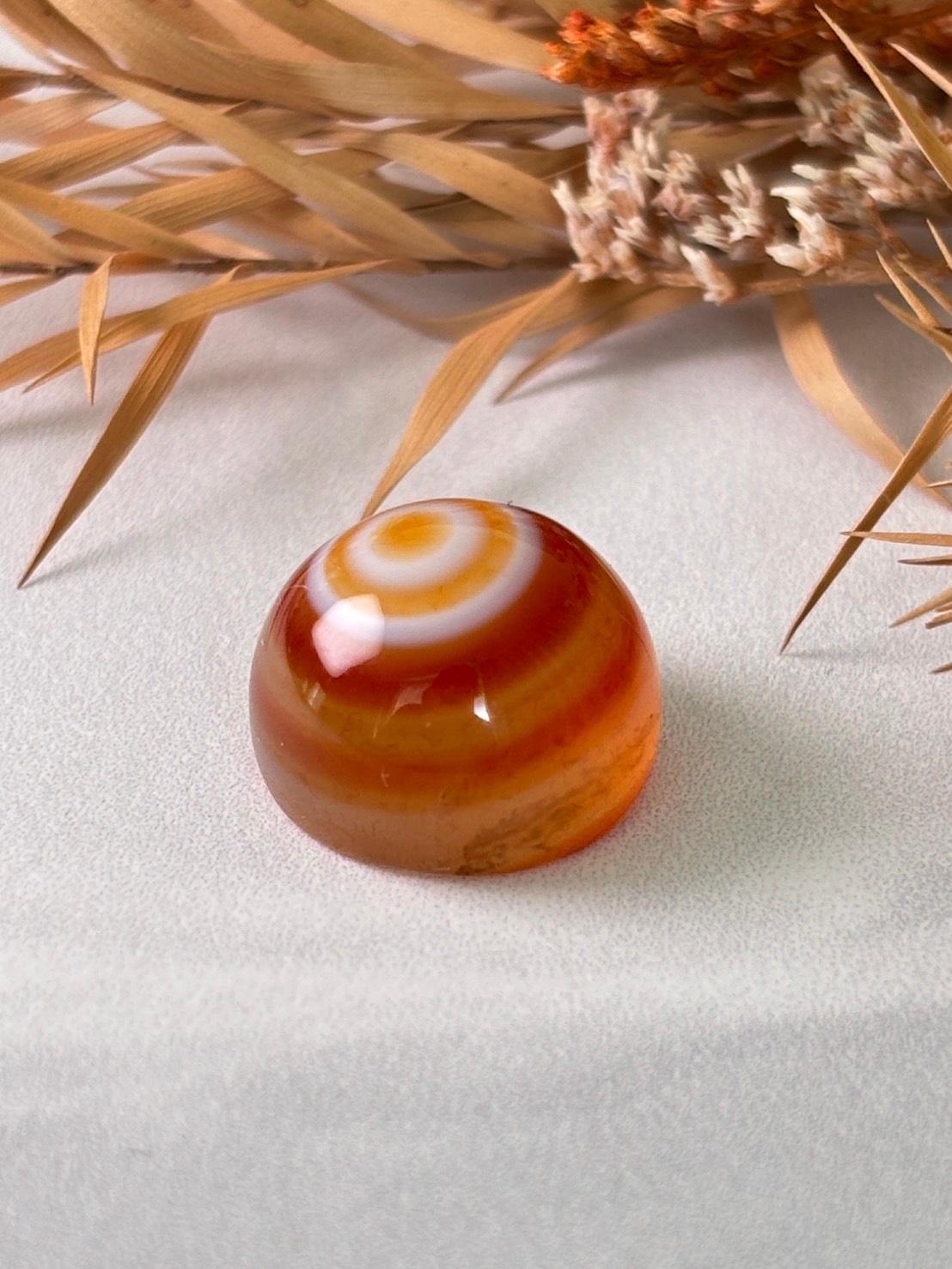 レイク・スペリオルアゲート 天眼アゲート ルース 02 天然石 | 2枚目