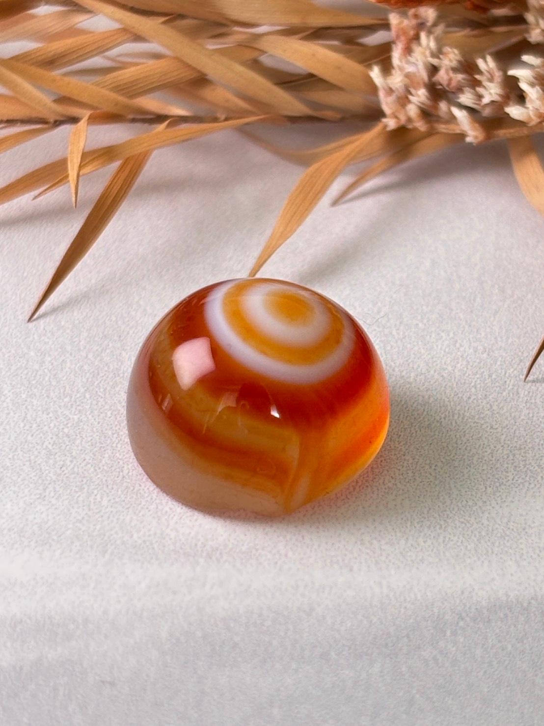 レイク・スペリオルアゲート 天眼アゲート ルース 02 天然石 | 4枚目