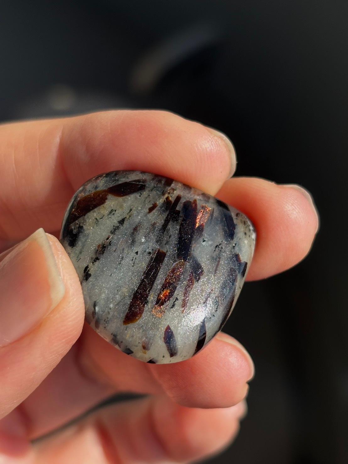 アストロフィライト 星葉石 ルース カボション 09 天然石 | 11枚目