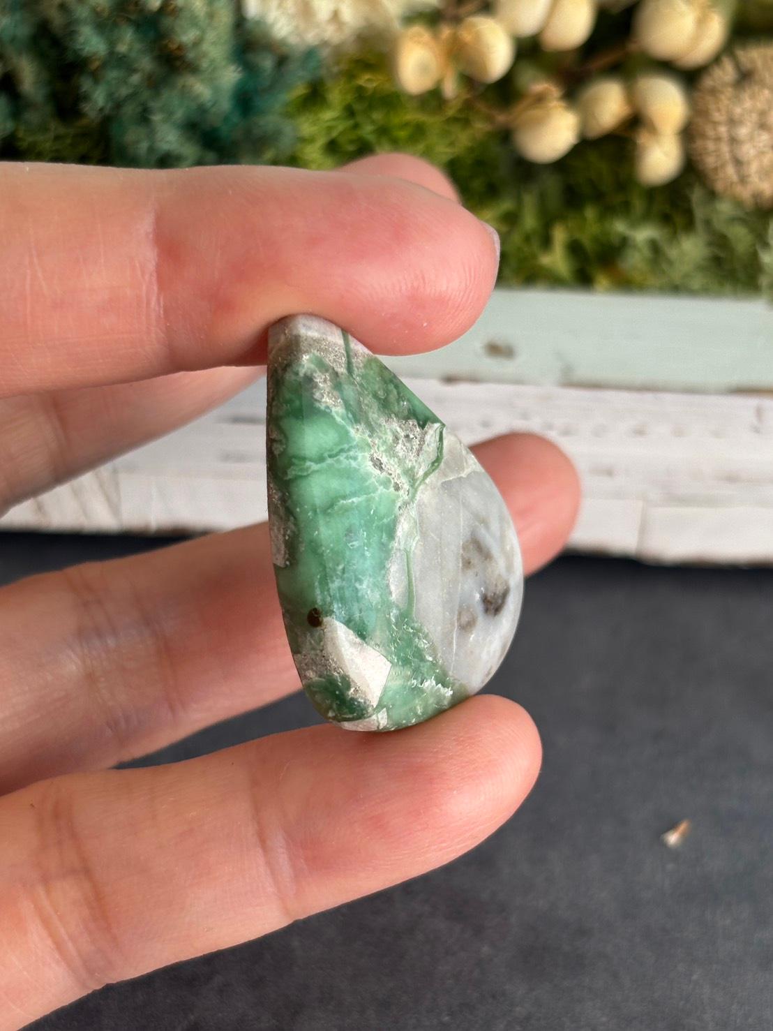 シリカライズド・バリサイト ルース カボション  天然石 | 12枚目