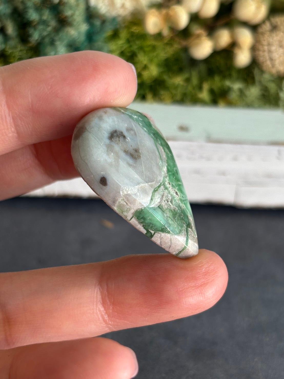 シリカライズド・バリサイト ルース カボション  天然石 | 16枚目