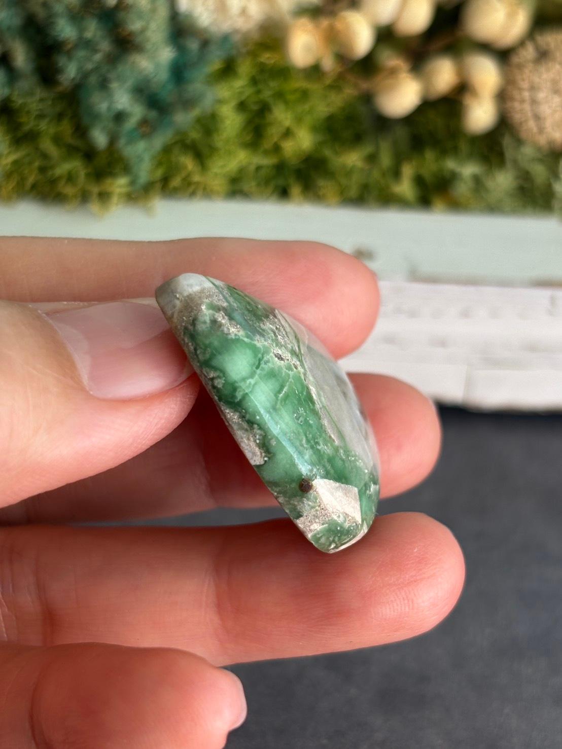 シリカライズド・バリサイト ルース カボション  天然石 | 19枚目