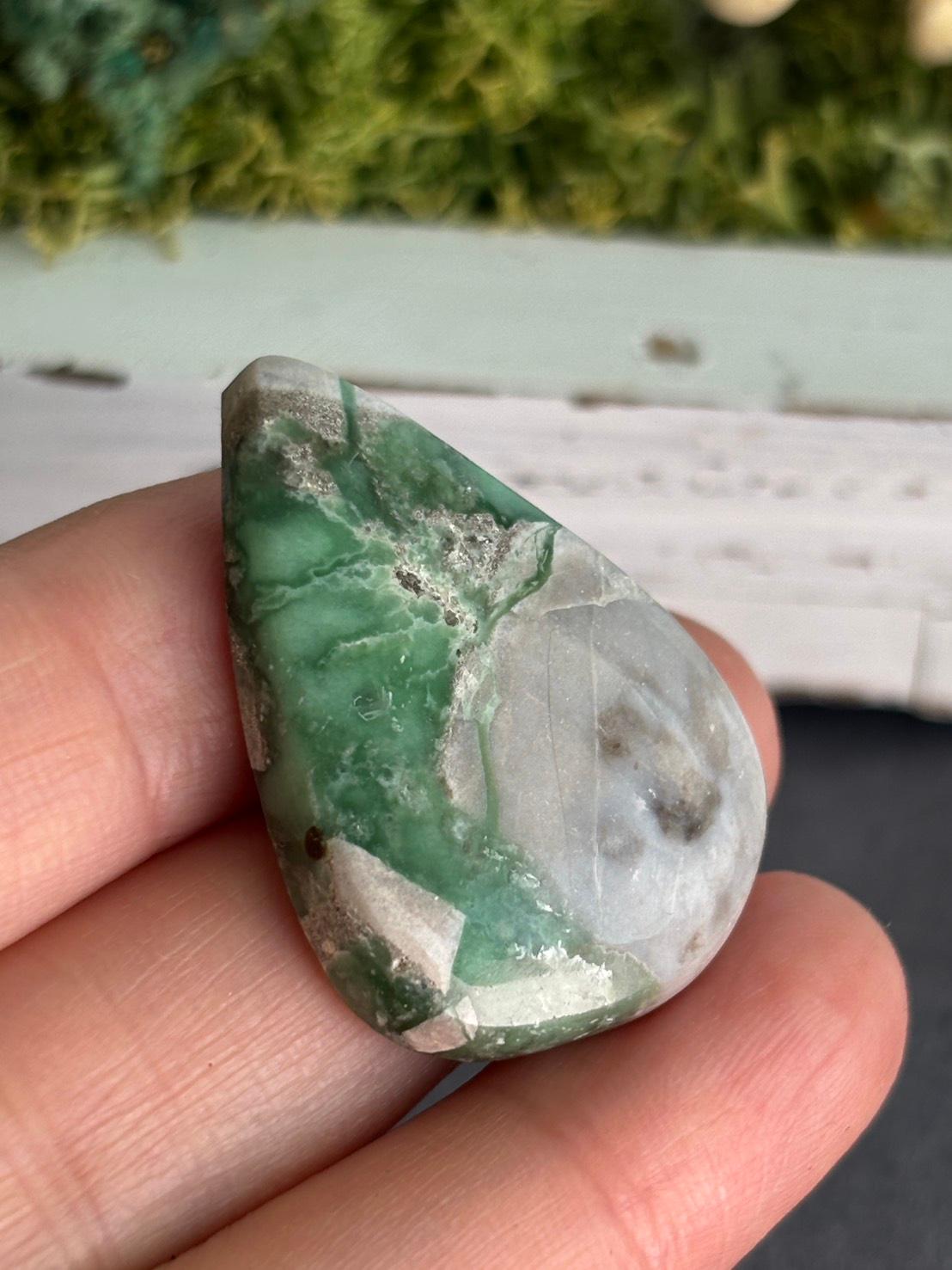 シリカライズド・バリサイト ルース カボション  天然石 | 6枚目