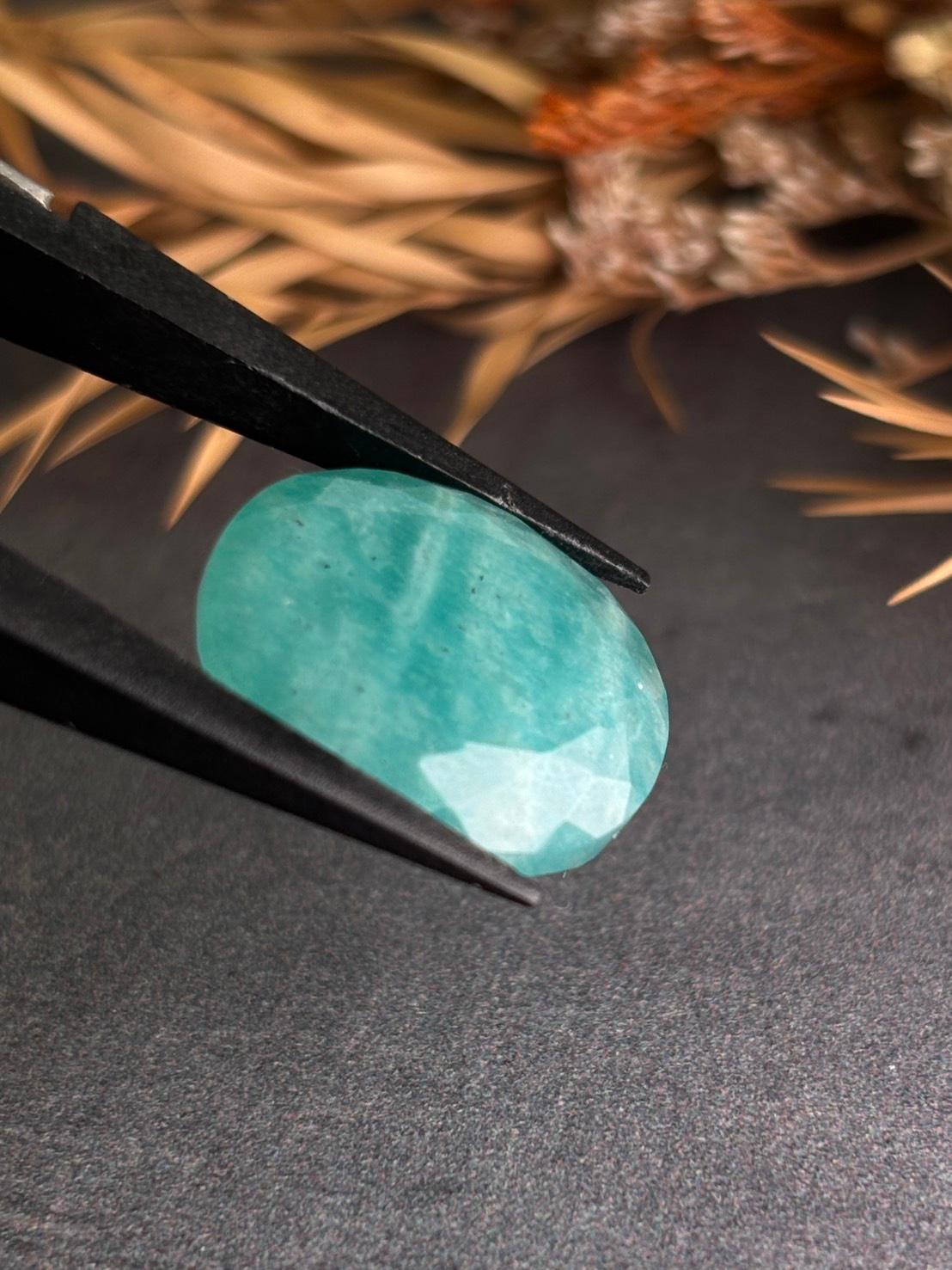 アマゾナイト ファセットカット ルース 10 天然石 | 11枚目