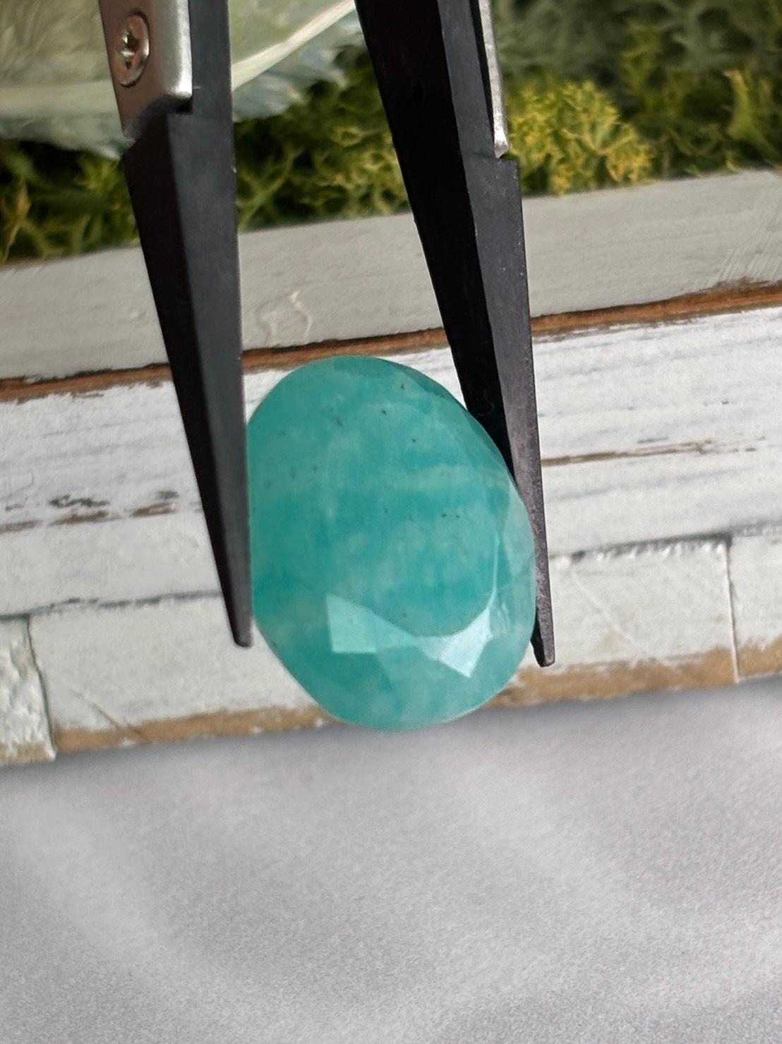 アマゾナイト ファセットカット ルース 10 天然石 | 15枚目