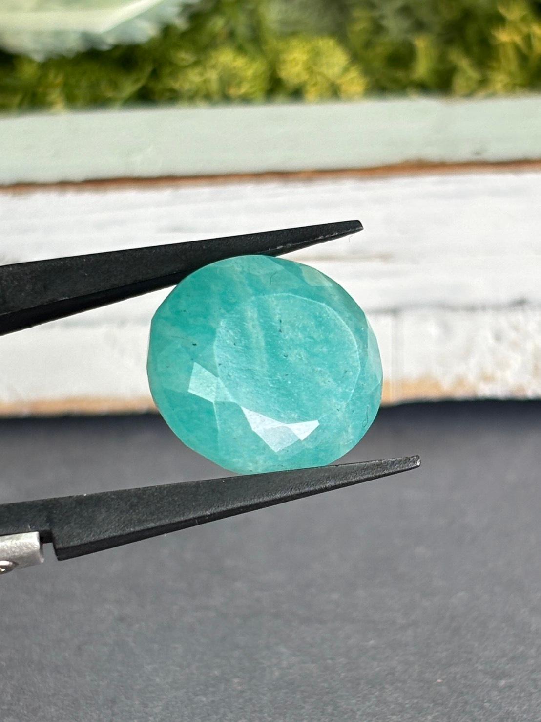 アマゾナイト ファセットカット ルース 10 天然石 | 16枚目