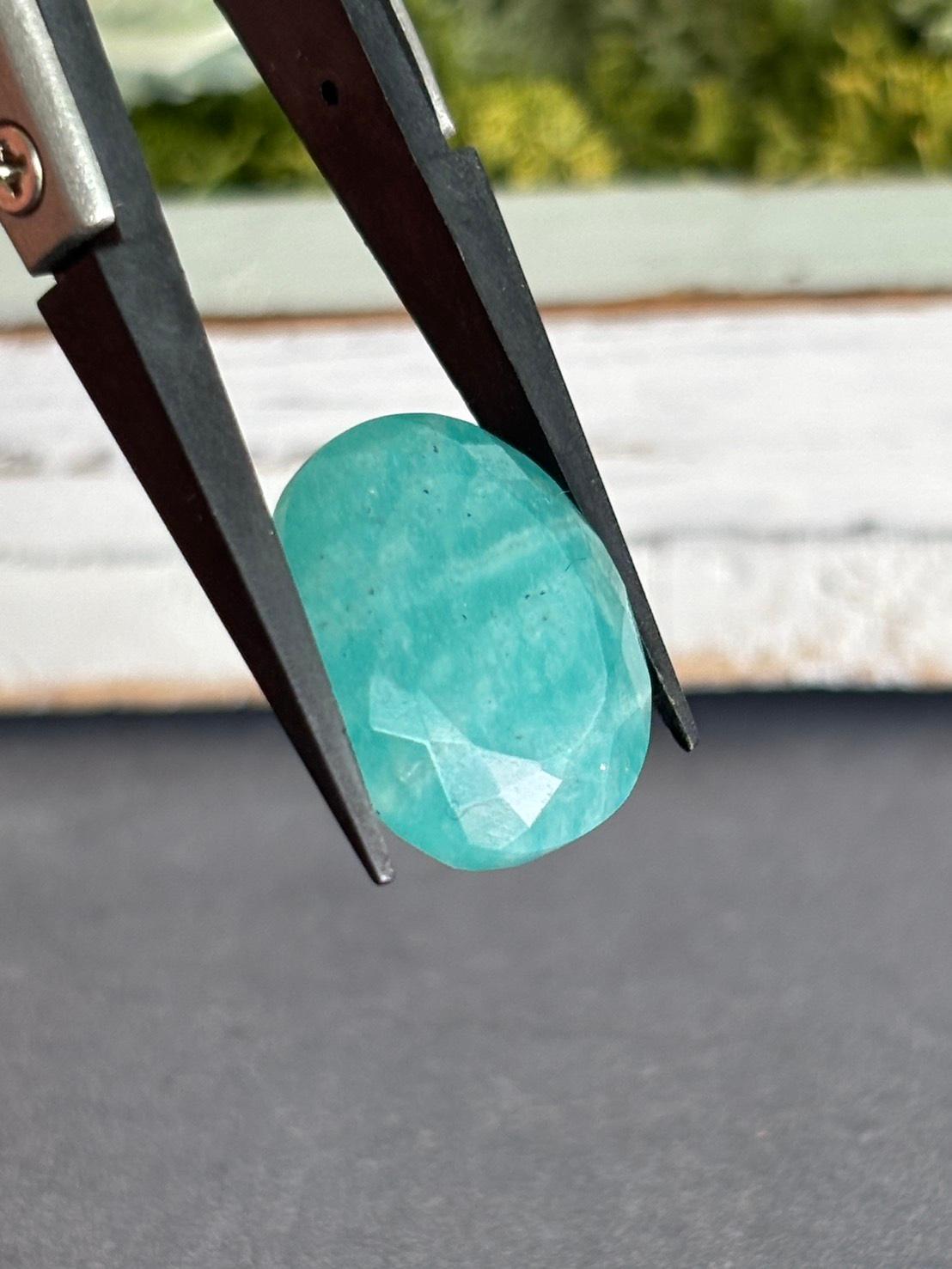 アマゾナイト ファセットカット ルース 10 天然石 | 18枚目