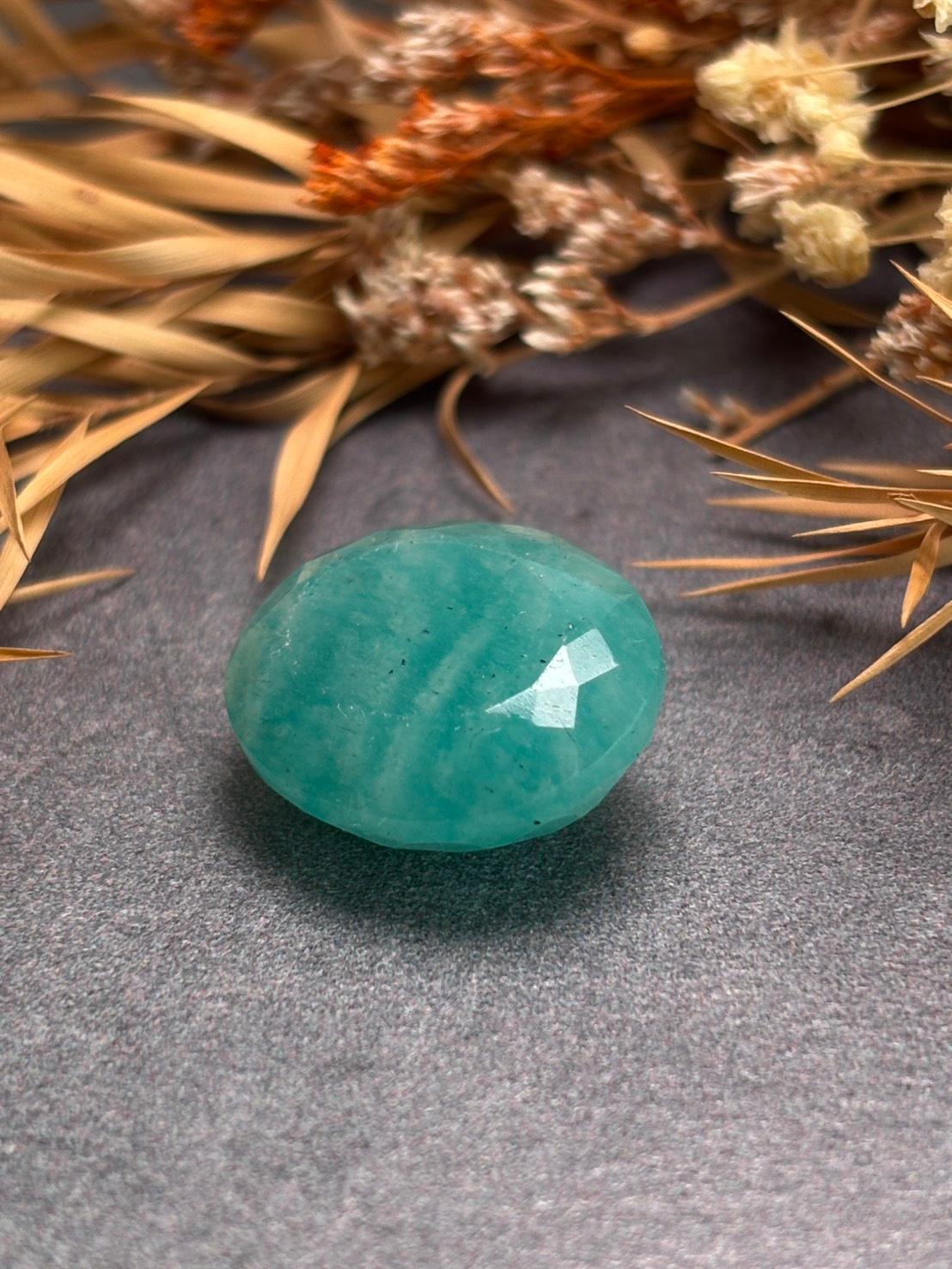 アマゾナイト ファセットカット ルース 10 天然石 | 4枚目