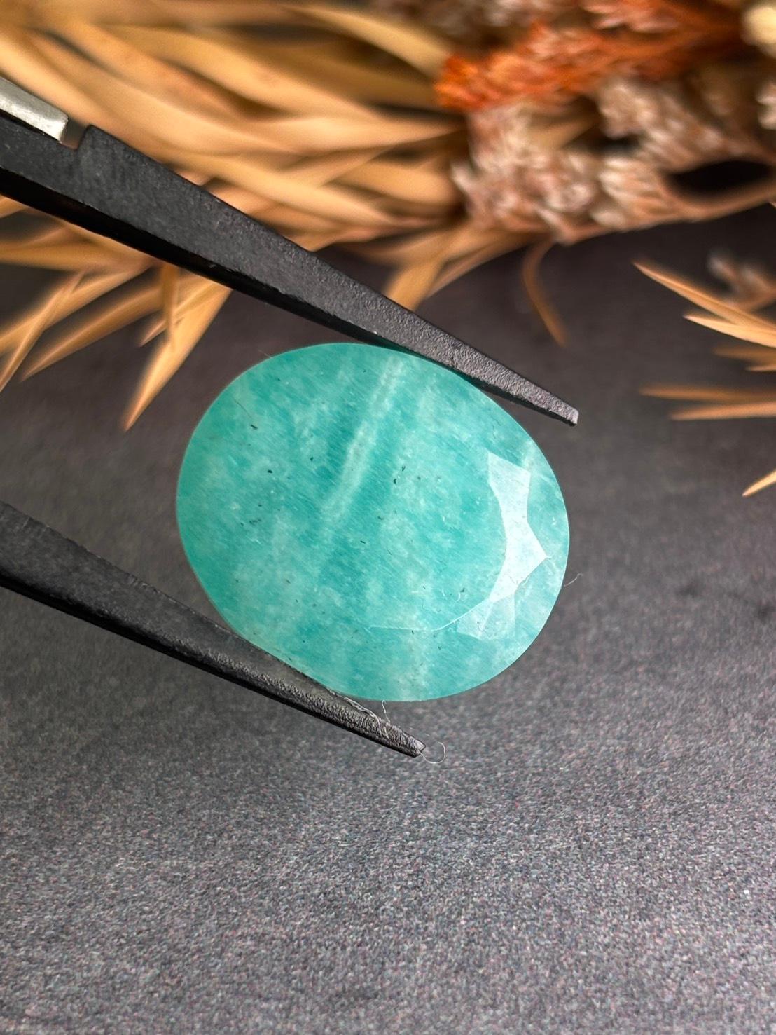 アマゾナイト ファセットカット ルース 10 天然石 | 8枚目