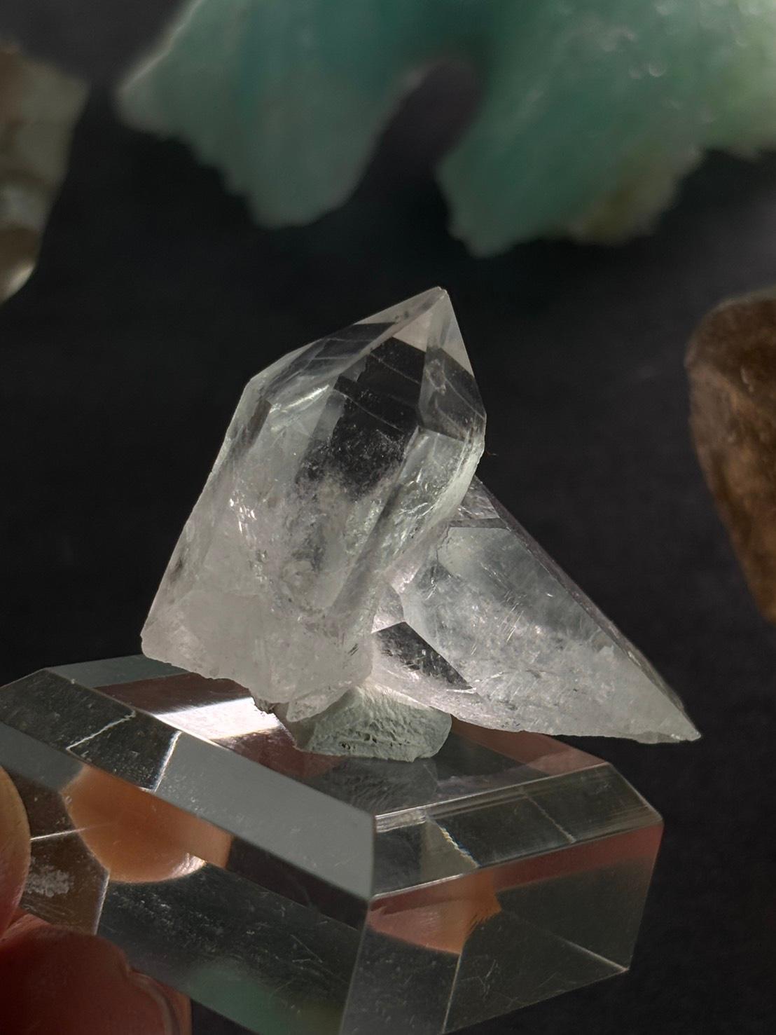 ゼカ・ジ・ソウザ ゼッカデソウザクォーツ ブラジル産水晶 鉱物標本 原石  天然石 | 17枚目