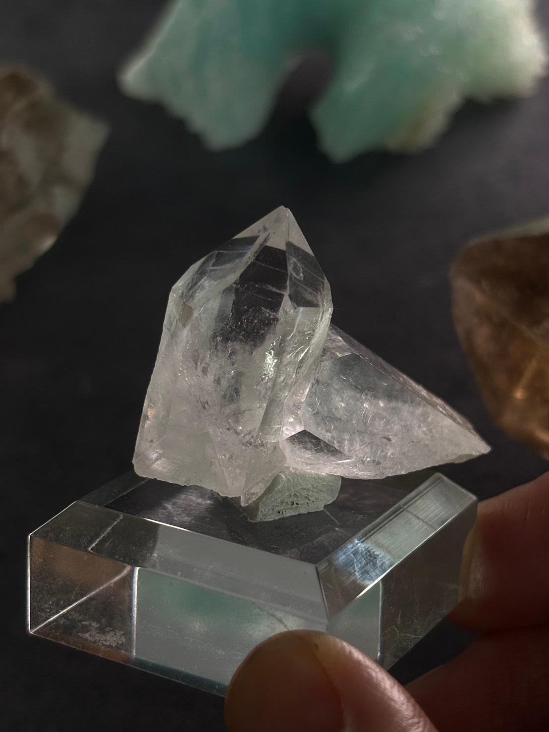 ゼカ・ジ・ソウザ ゼッカデソウザクォーツ ブラジル産水晶 鉱物標本 原石  天然石 | 18枚目