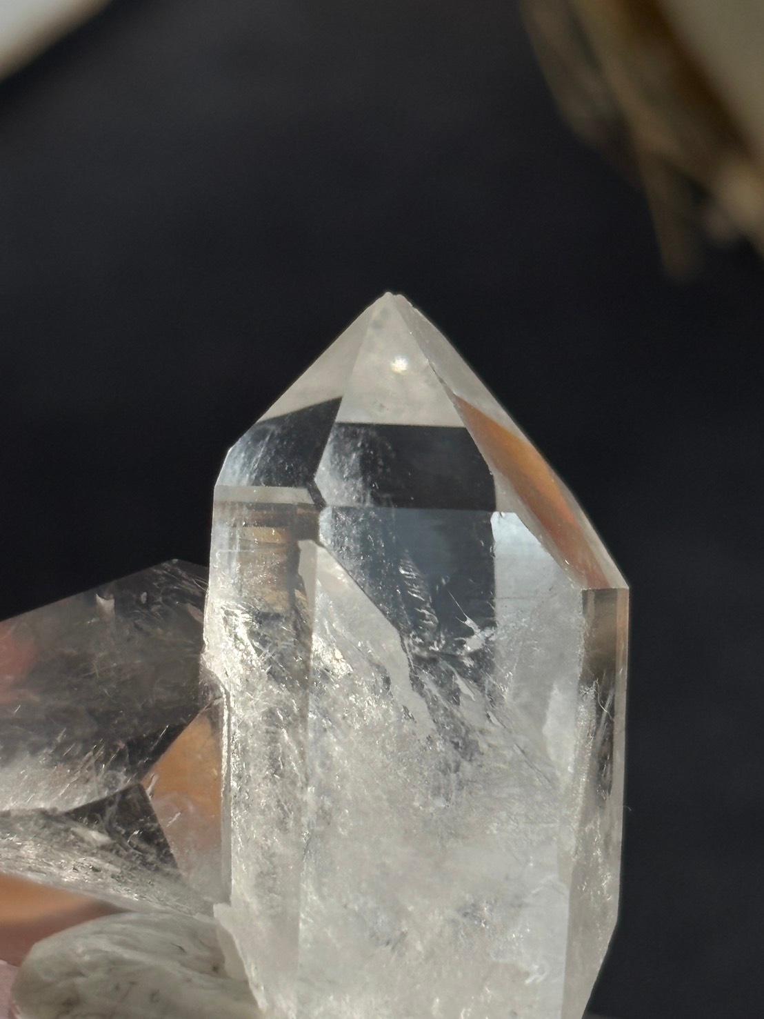 ゼカ・ジ・ソウザ ゼッカデソウザクォーツ ブラジル産水晶 鉱物標本 原石  天然石 | 5枚目