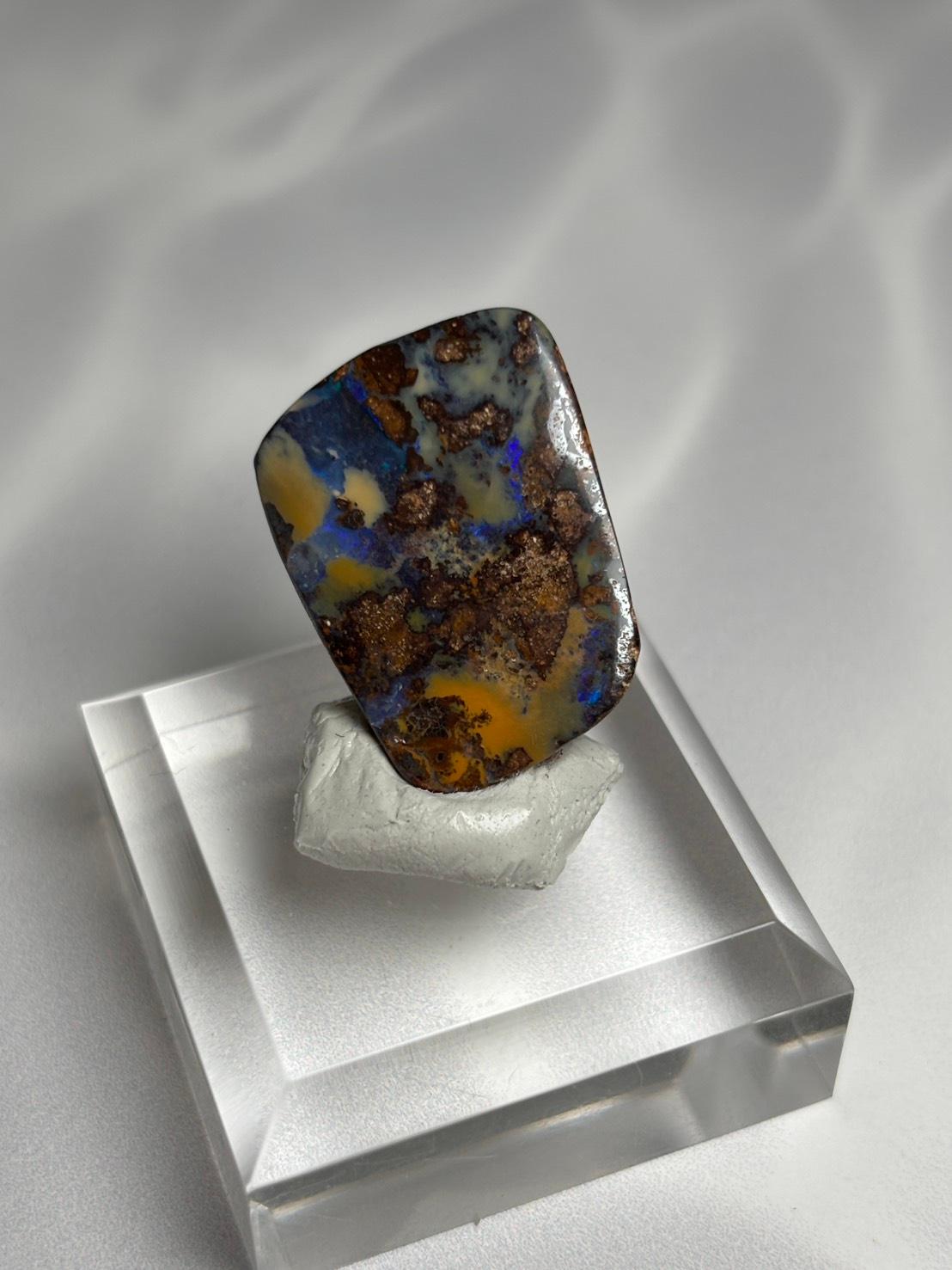 ボルダーオパール オーストラリア産 大きめ ルース 32  天然石 | 13枚目