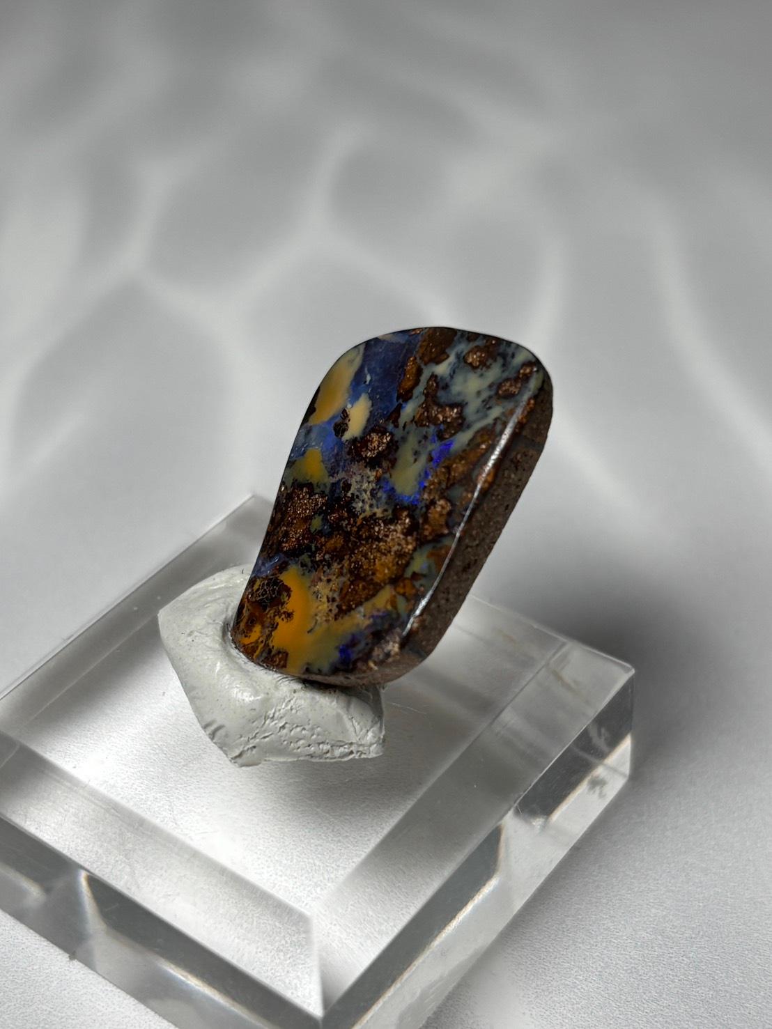 ボルダーオパール オーストラリア産 大きめ ルース 32  天然石 | 14枚目