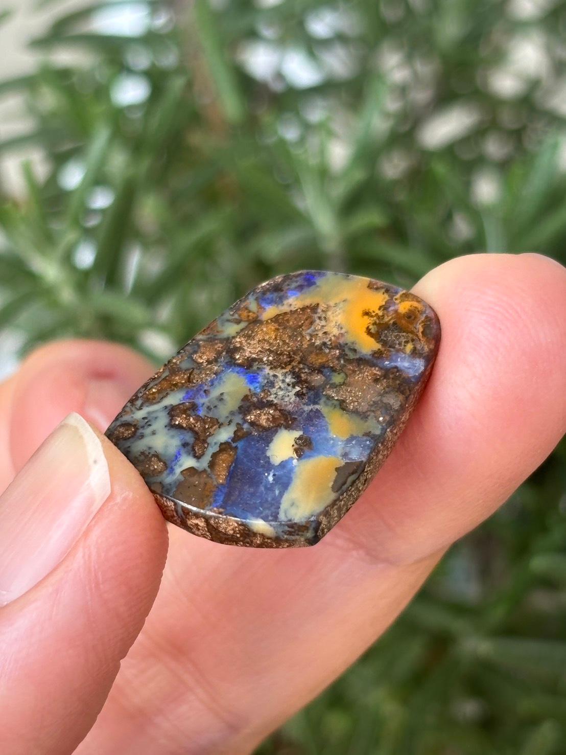 ボルダーオパール オーストラリア産 大きめ ルース 32  天然石 | 20枚目