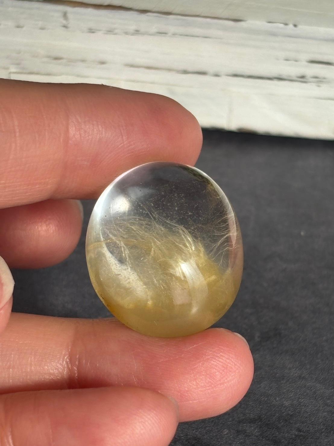 ガーデンクォーツ アンフィボール in クォーツ 94 天然石 | 14枚目