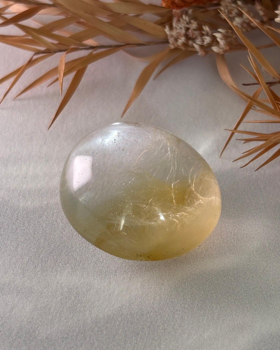 ガーデンクォーツ アンフィボール in クォーツ 94 天然石 | 3枚目