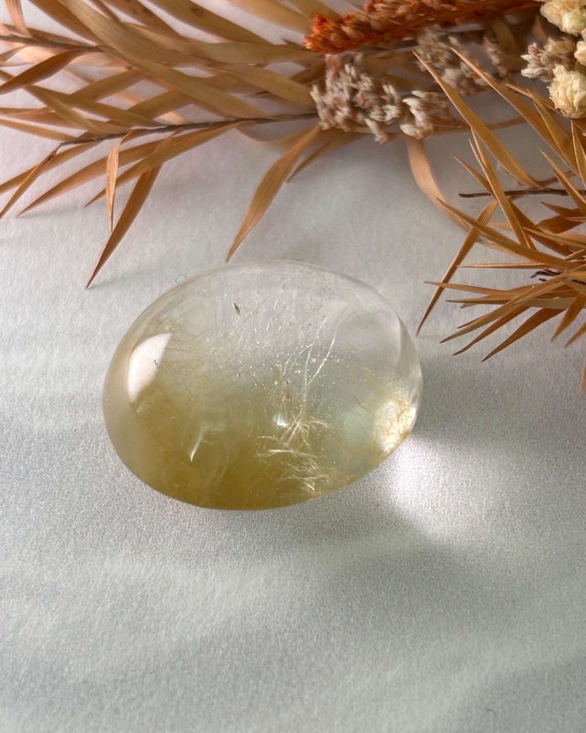 ガーデンクォーツ アンフィボール in クォーツ 94 天然石 | 4枚目