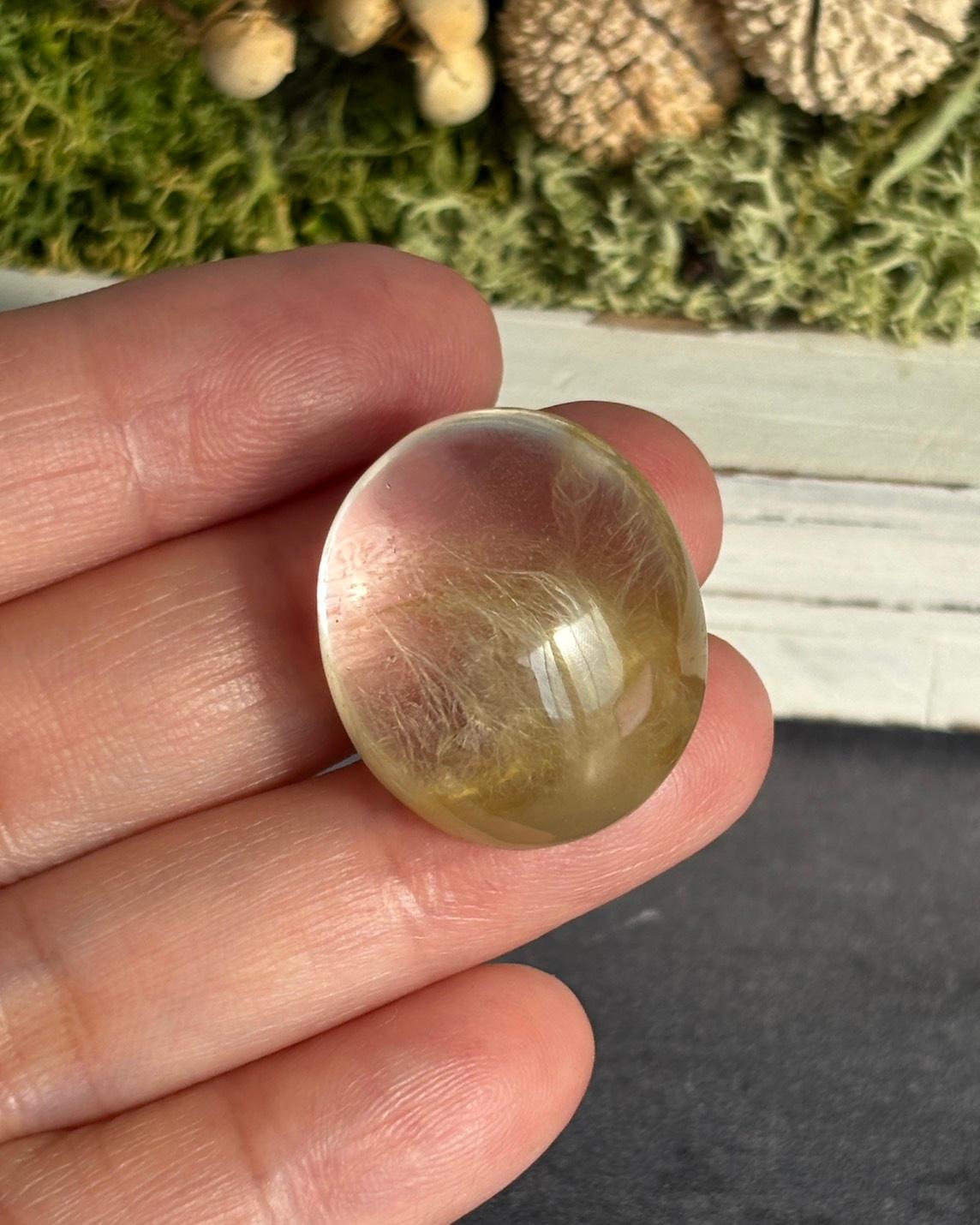 ガーデンクォーツ アンフィボール in クォーツ 94 天然石 | 8枚目