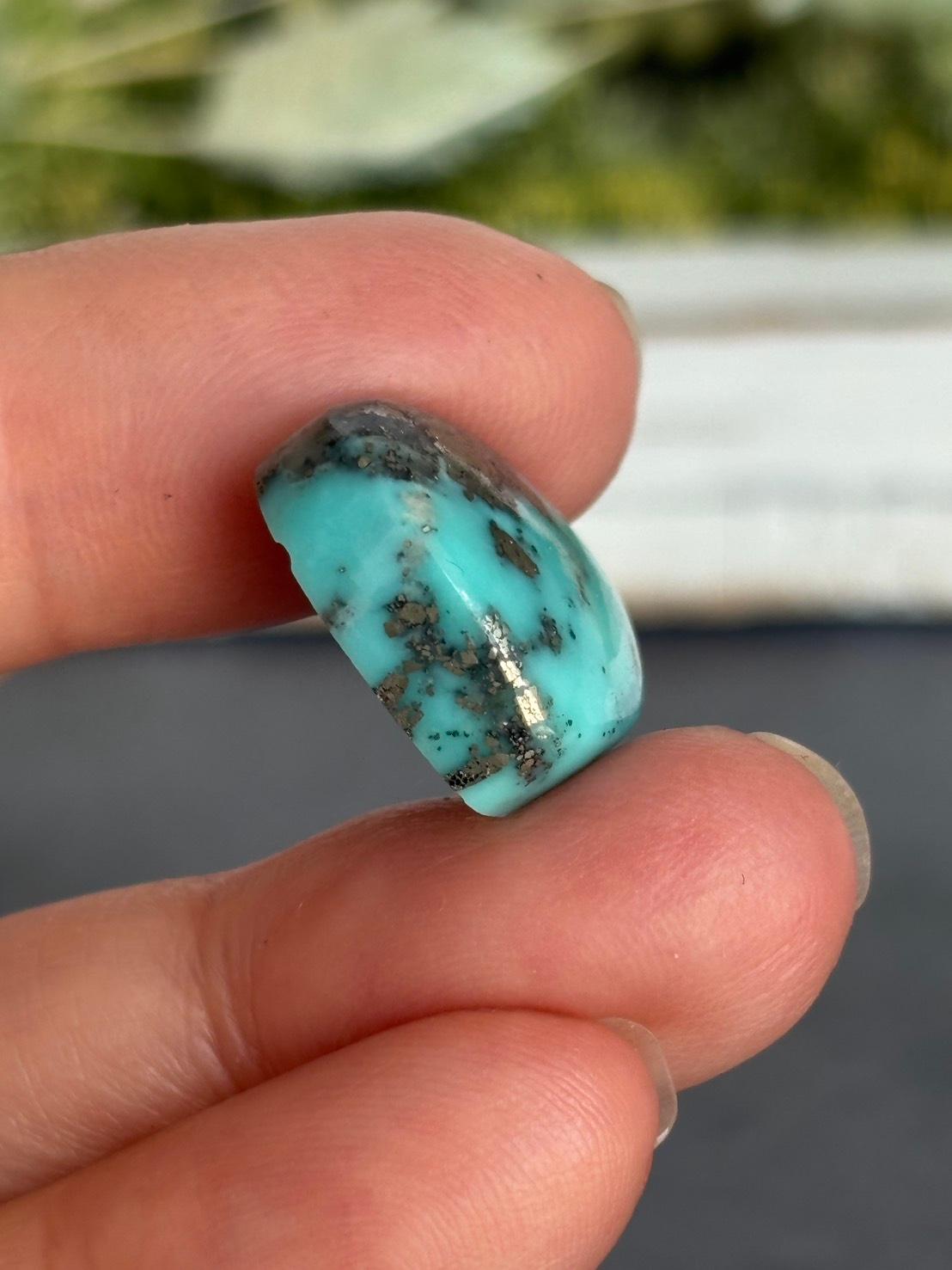 ご予約済み|カンピトス ターコイズ Silver Ring オーダー 加工費 天然石 | 12枚目