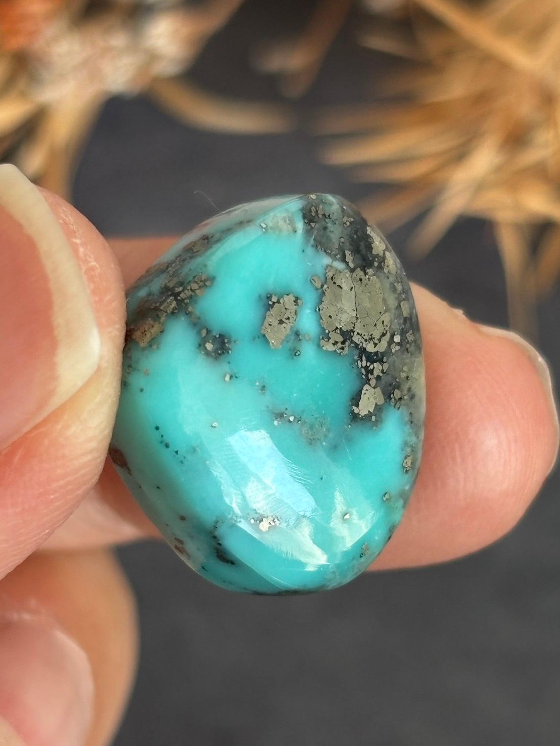 ご予約済み|カンピトス ターコイズ Silver Ring オーダー 加工費 天然石 | 18枚目