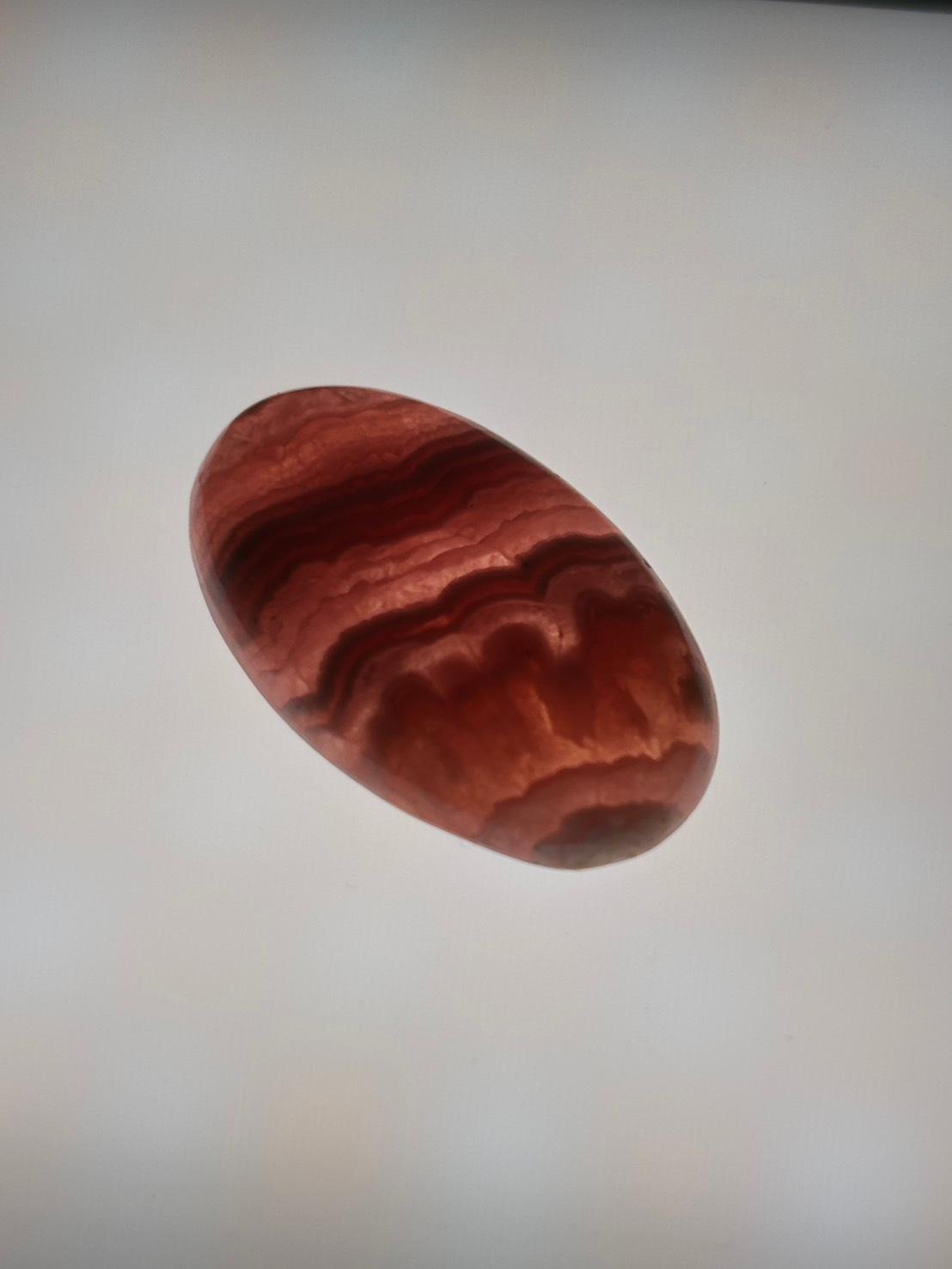 ロードクロサイト インカローズ ルース カボション 18 高品質 レースパターン 天然石 | 17枚目