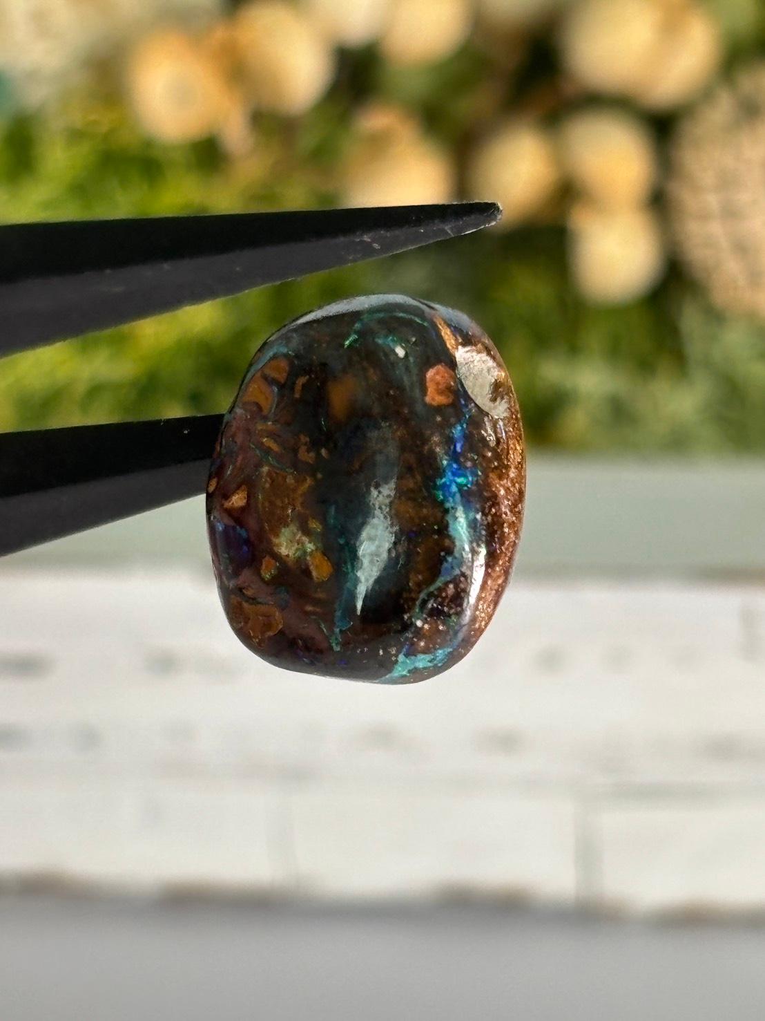 コロイトオパール ボルダーオパール 穴あき ルース 31 オーストラリア産 天然石 | 11枚目