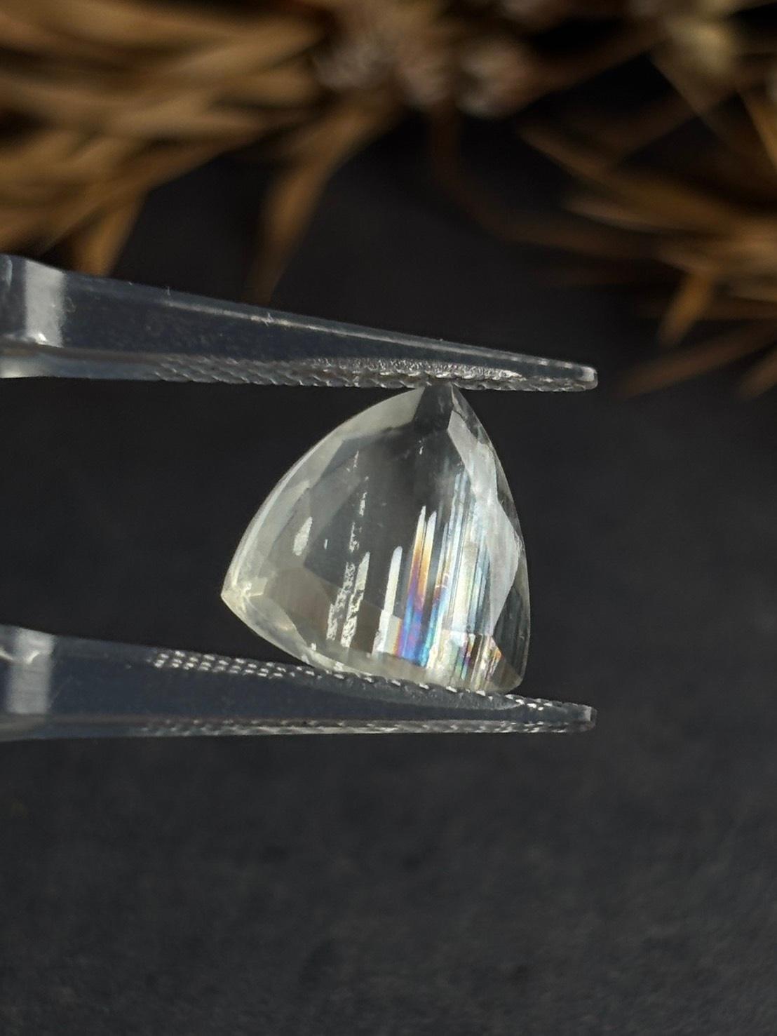 ご予約済み|マラウィ ムーンストーン フェルドスパー テーブルカット ルース 07 天然石 | 10枚目