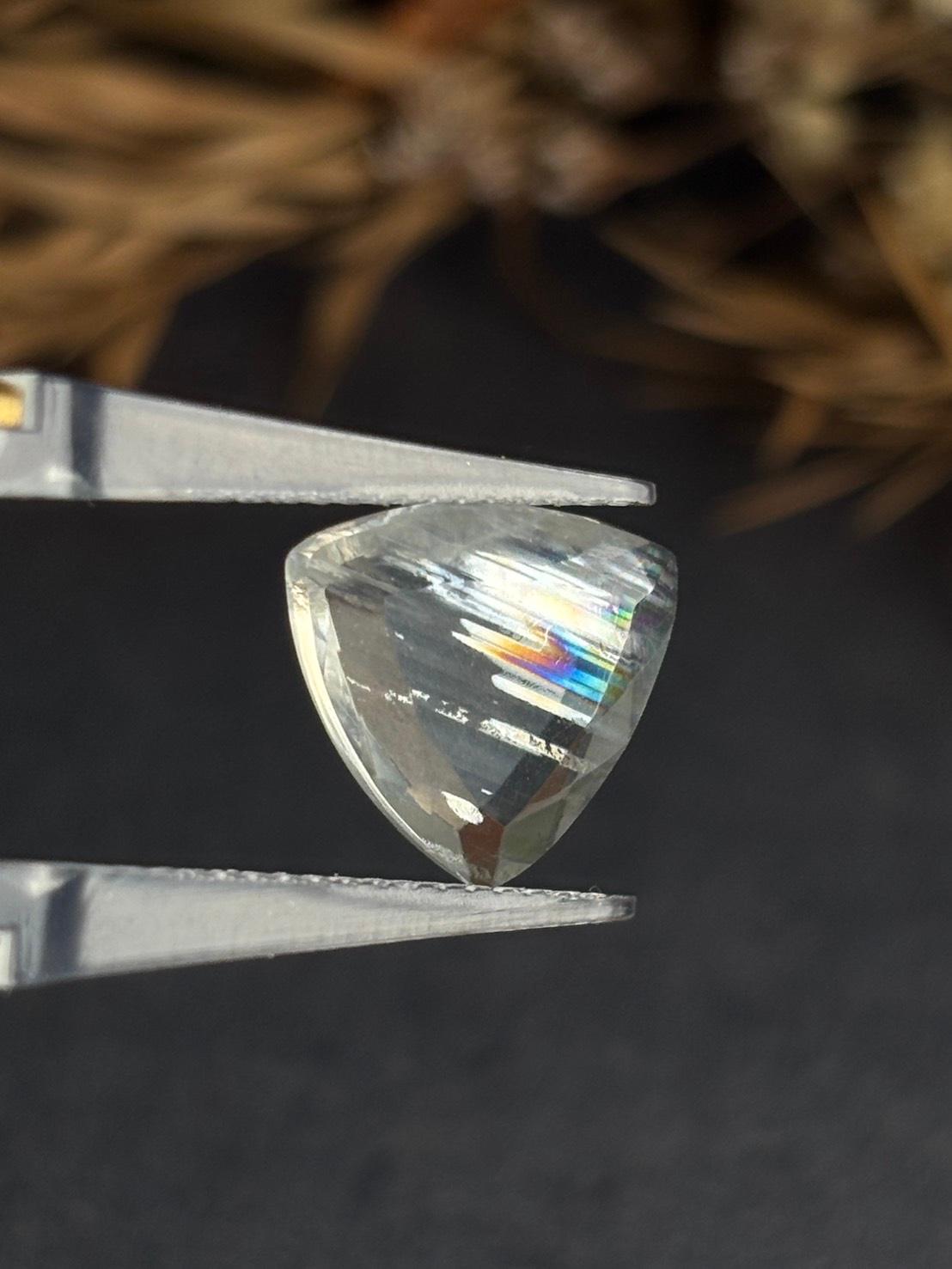 ご予約済み|マラウィ ムーンストーン フェルドスパー テーブルカット ルース 07 天然石 | 2枚目