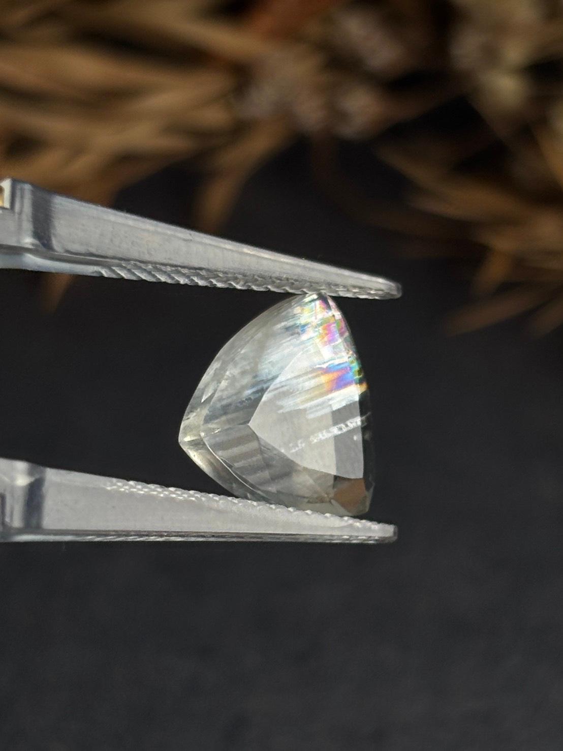 ご予約済み|マラウィ ムーンストーン フェルドスパー テーブルカット ルース 07 天然石 | 5枚目