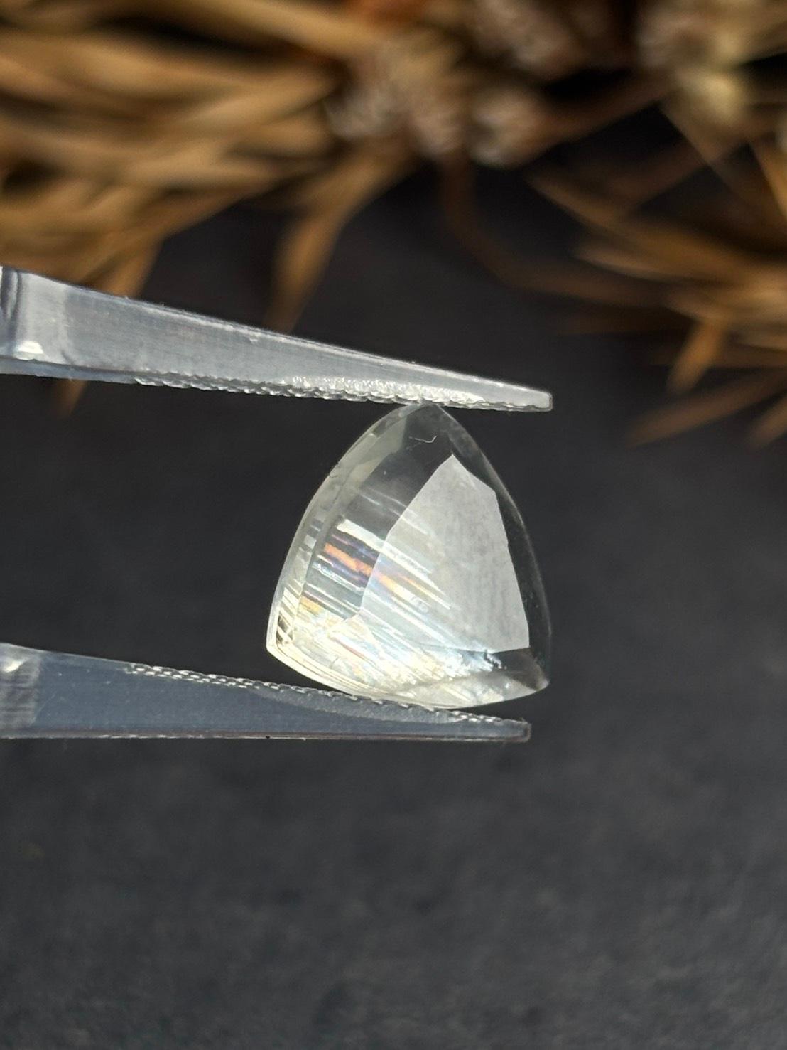 ご予約済み|マラウィ ムーンストーン フェルドスパー テーブルカット ルース 07 天然石 | 9枚目