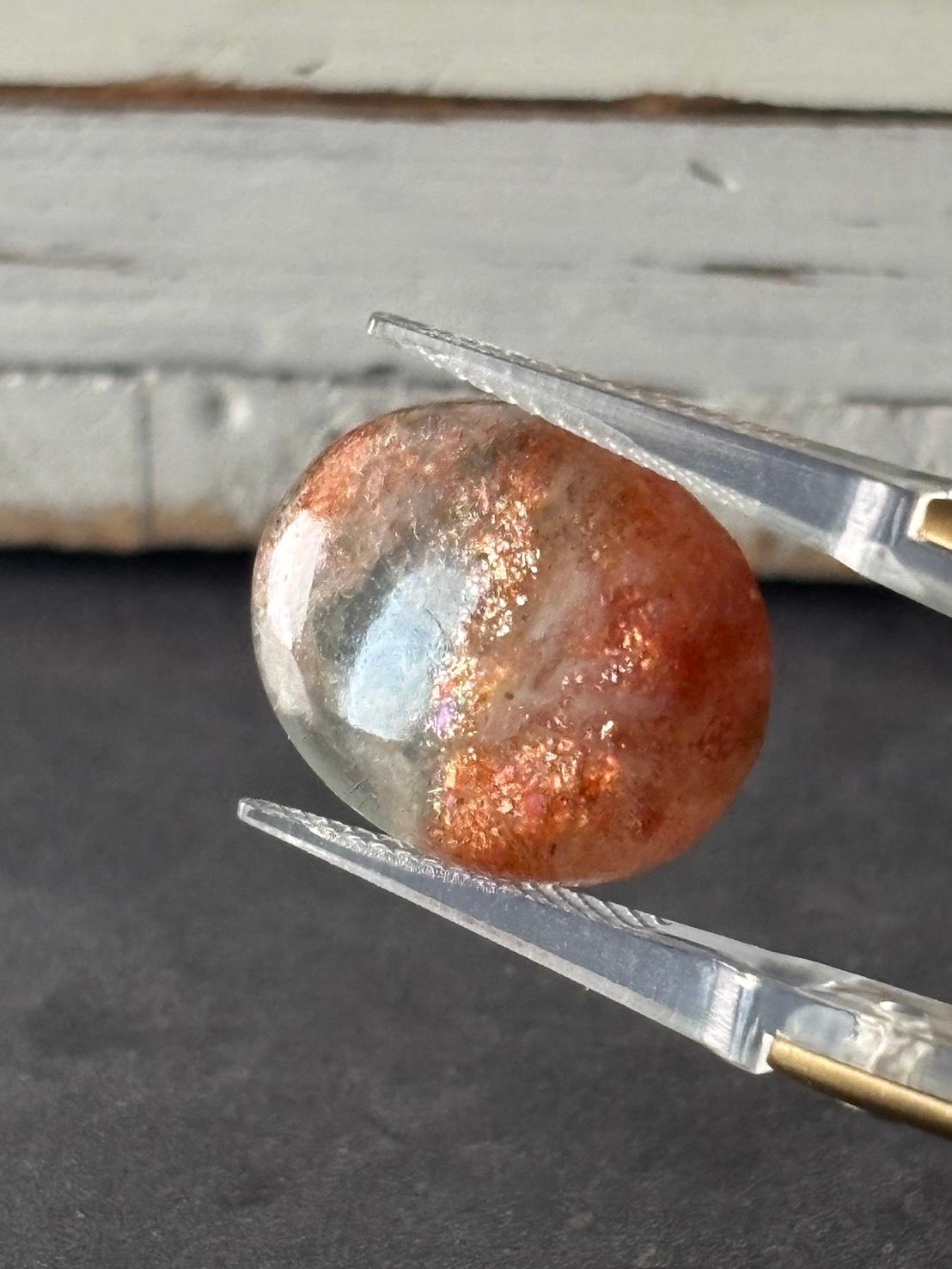 アルーシャサンストーン タンザニア産 レア ルース 07 カボション 天然石 | 10枚目