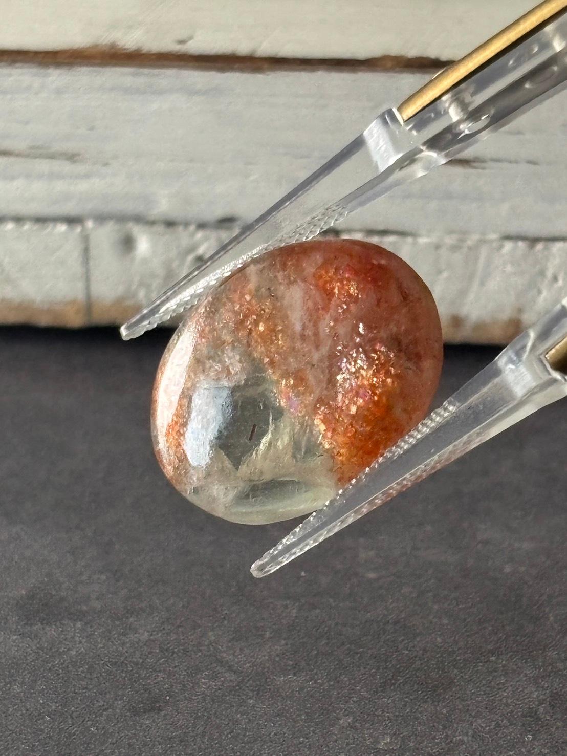 アルーシャサンストーン タンザニア産 レア ルース 07 カボション 天然石 | 11枚目