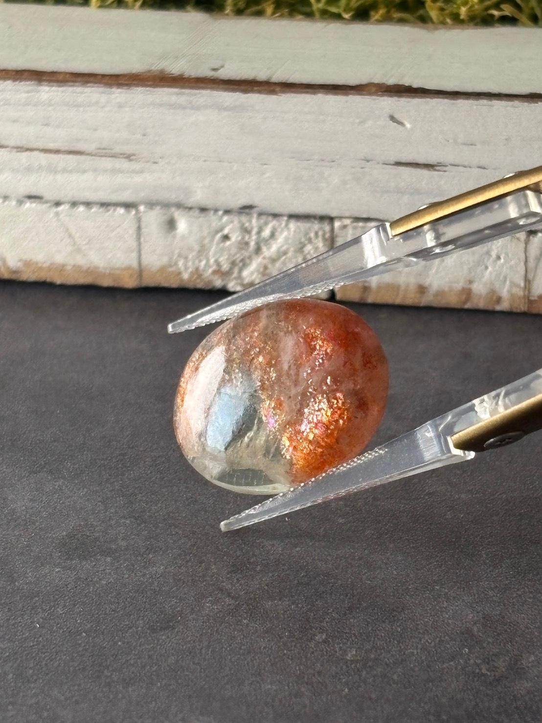 アルーシャサンストーン タンザニア産 レア ルース 07 カボション 天然石 | 13枚目