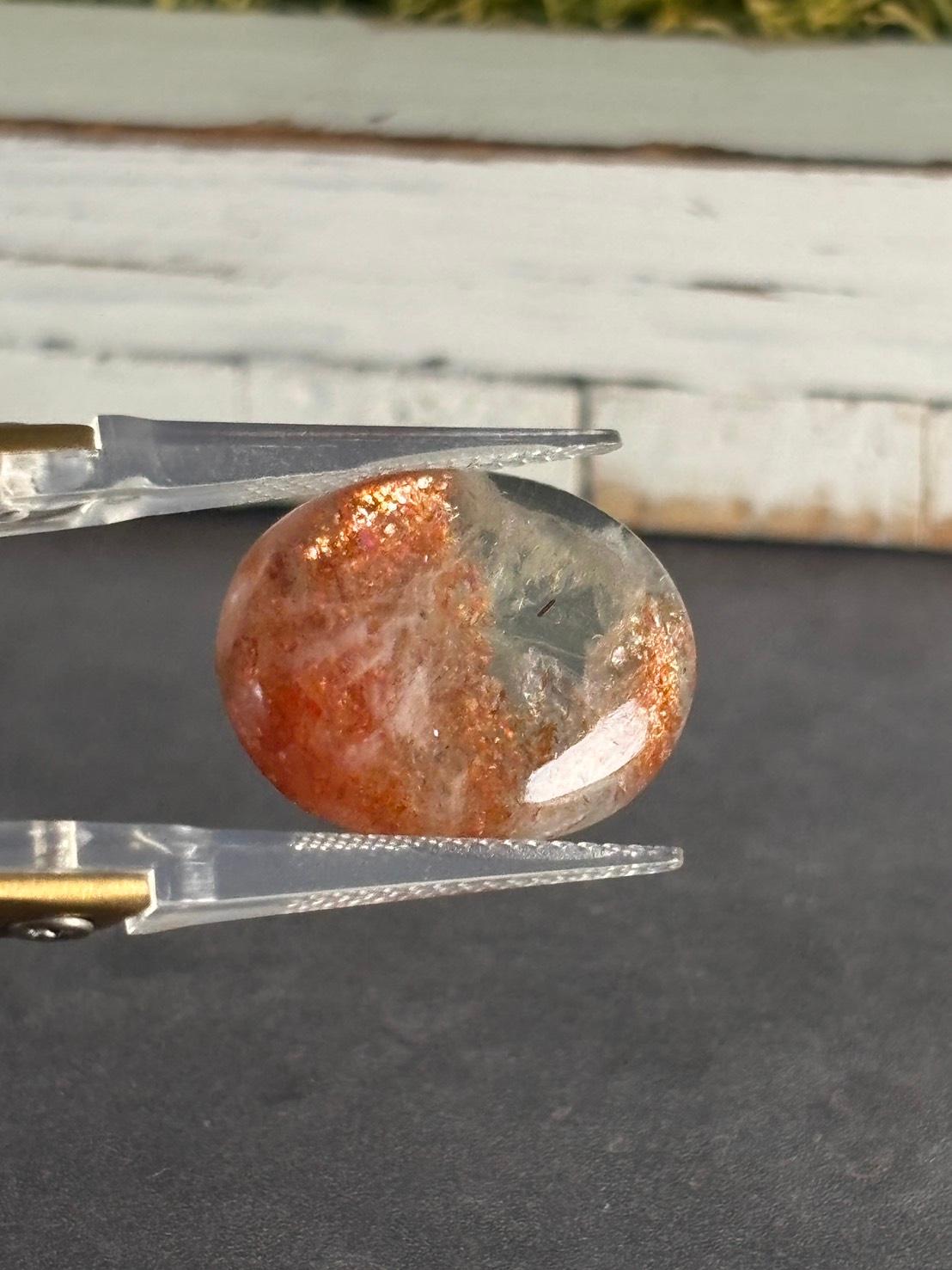 アルーシャサンストーン タンザニア産 レア ルース 07 カボション 天然石 | 16枚目