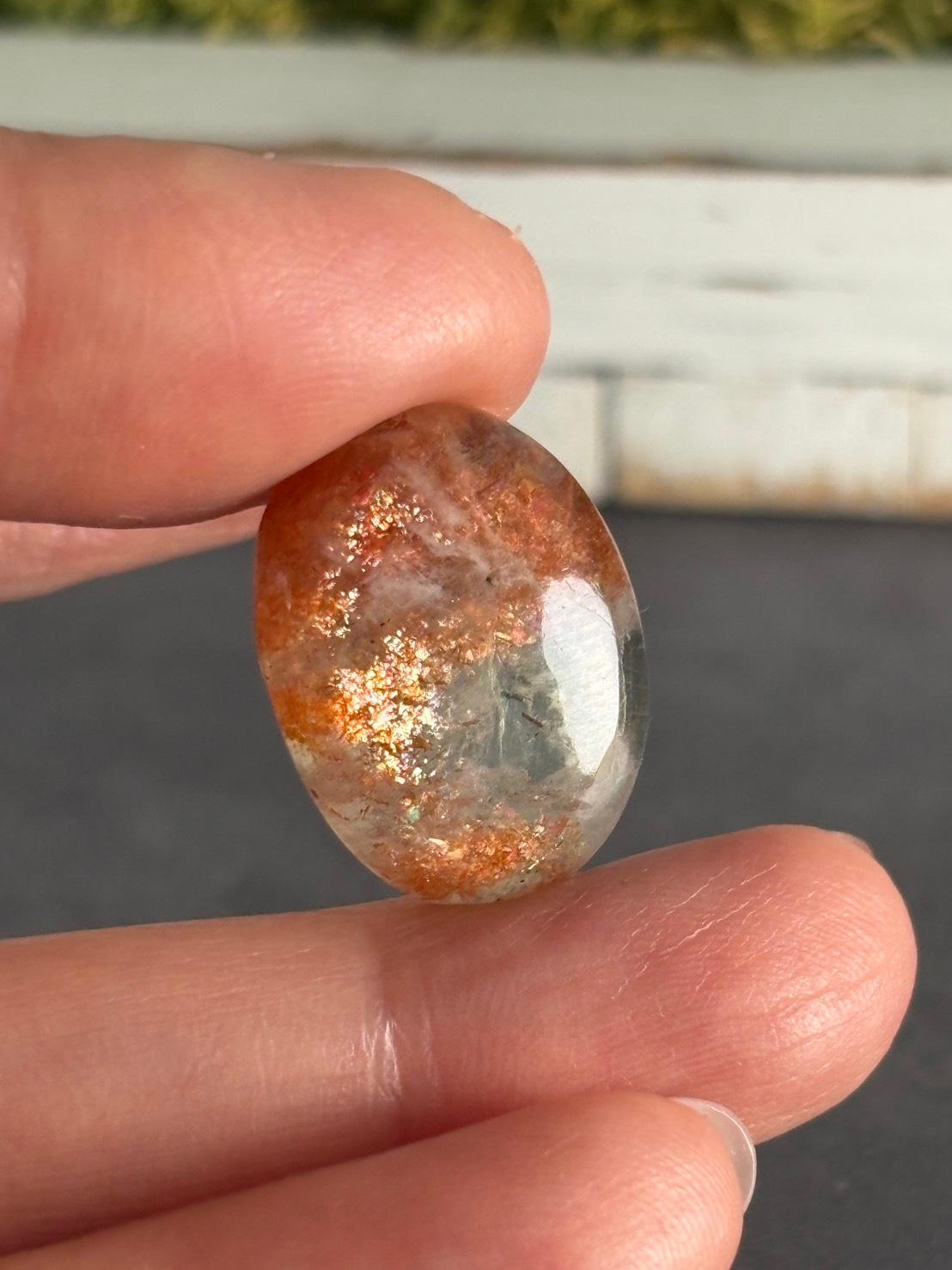 アルーシャサンストーン タンザニア産 レア ルース 07 カボション 天然石 | 17枚目