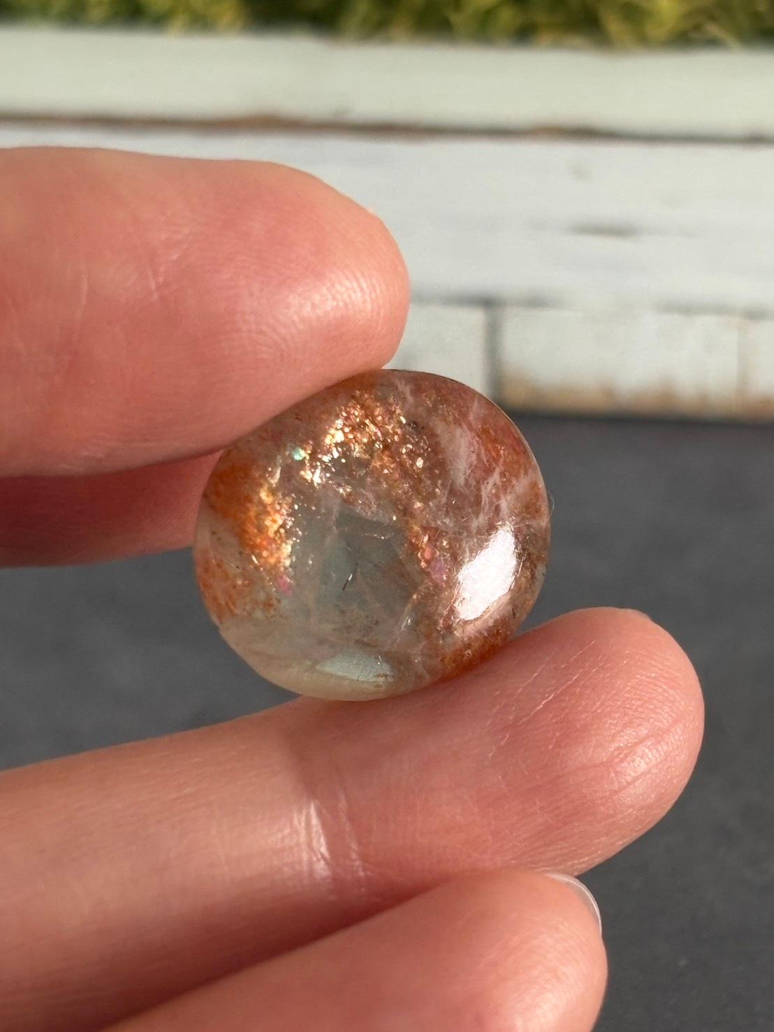 アルーシャサンストーン タンザニア産 レア ルース 07 カボション 天然石 | 18枚目