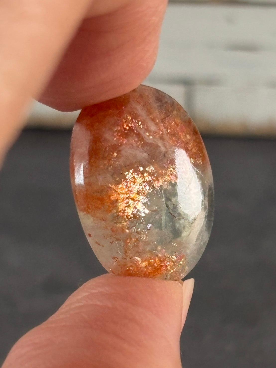 アルーシャサンストーン タンザニア産 レア ルース 07 カボション 天然石 | 20枚目