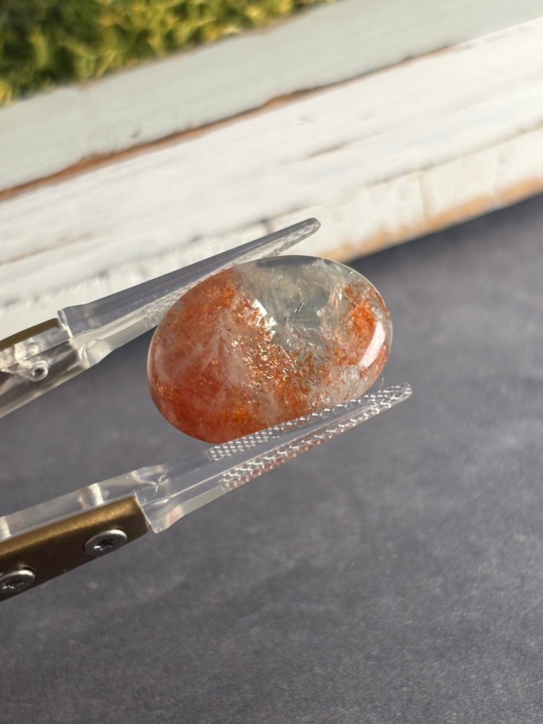 アルーシャサンストーン タンザニア産 レア ルース 07 カボション 天然石 | 4枚目