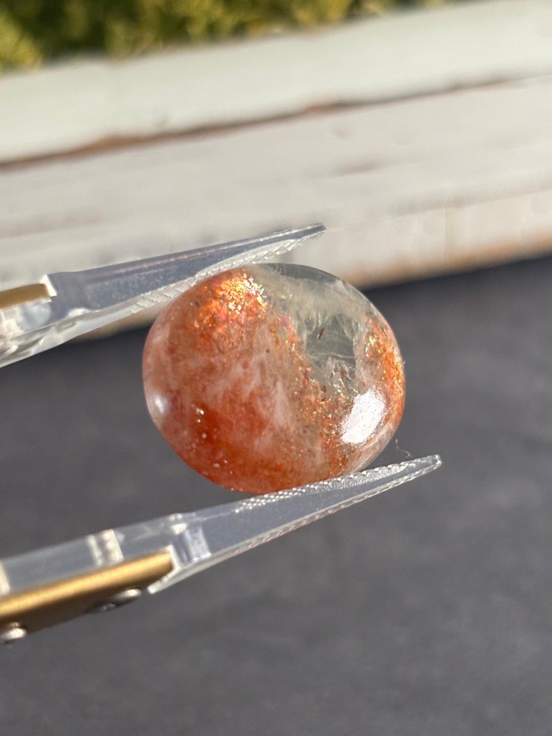 アルーシャサンストーン タンザニア産 レア ルース 07 カボション 天然石 | 5枚目