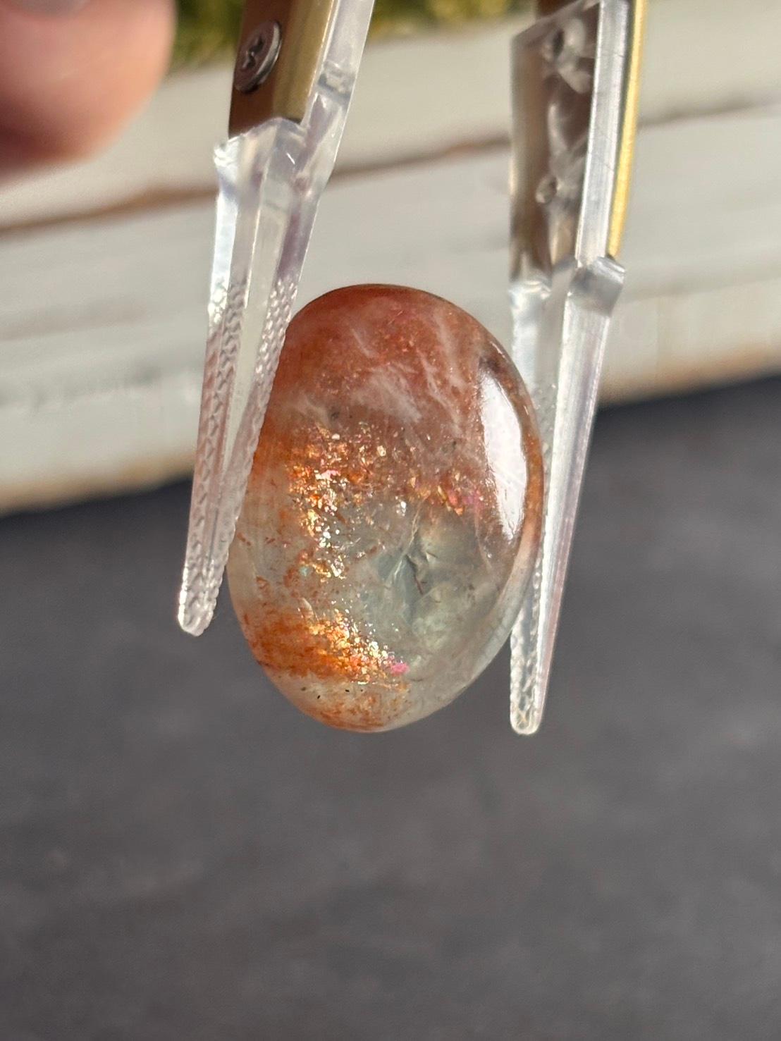 アルーシャサンストーン タンザニア産 レア ルース 07 カボション 天然石 | 6枚目