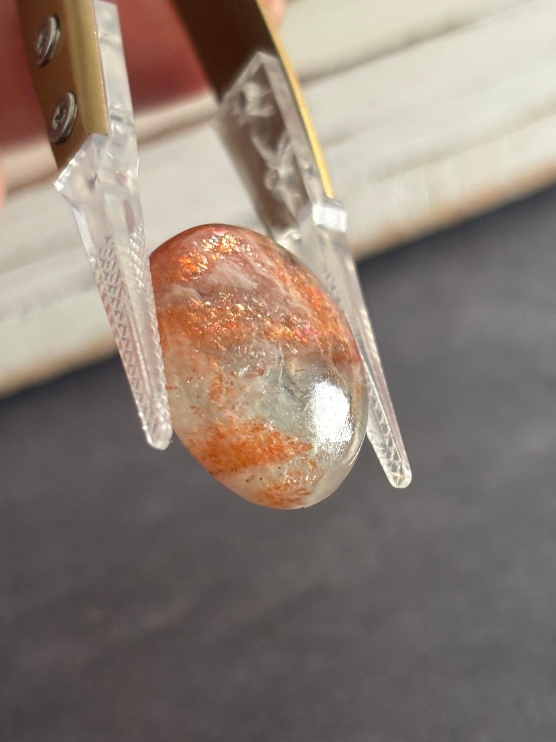 アルーシャサンストーン タンザニア産 レア ルース 07 カボション 天然石 | 7枚目