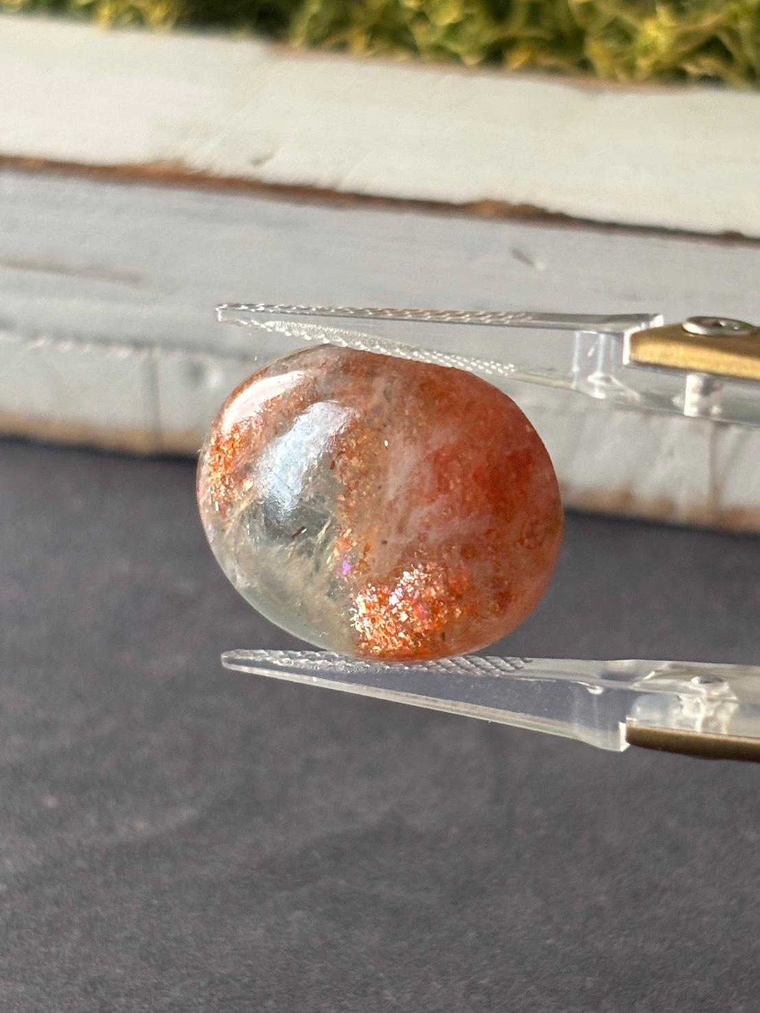 アルーシャサンストーン タンザニア産 レア ルース 07 カボション 天然石 | 8枚目