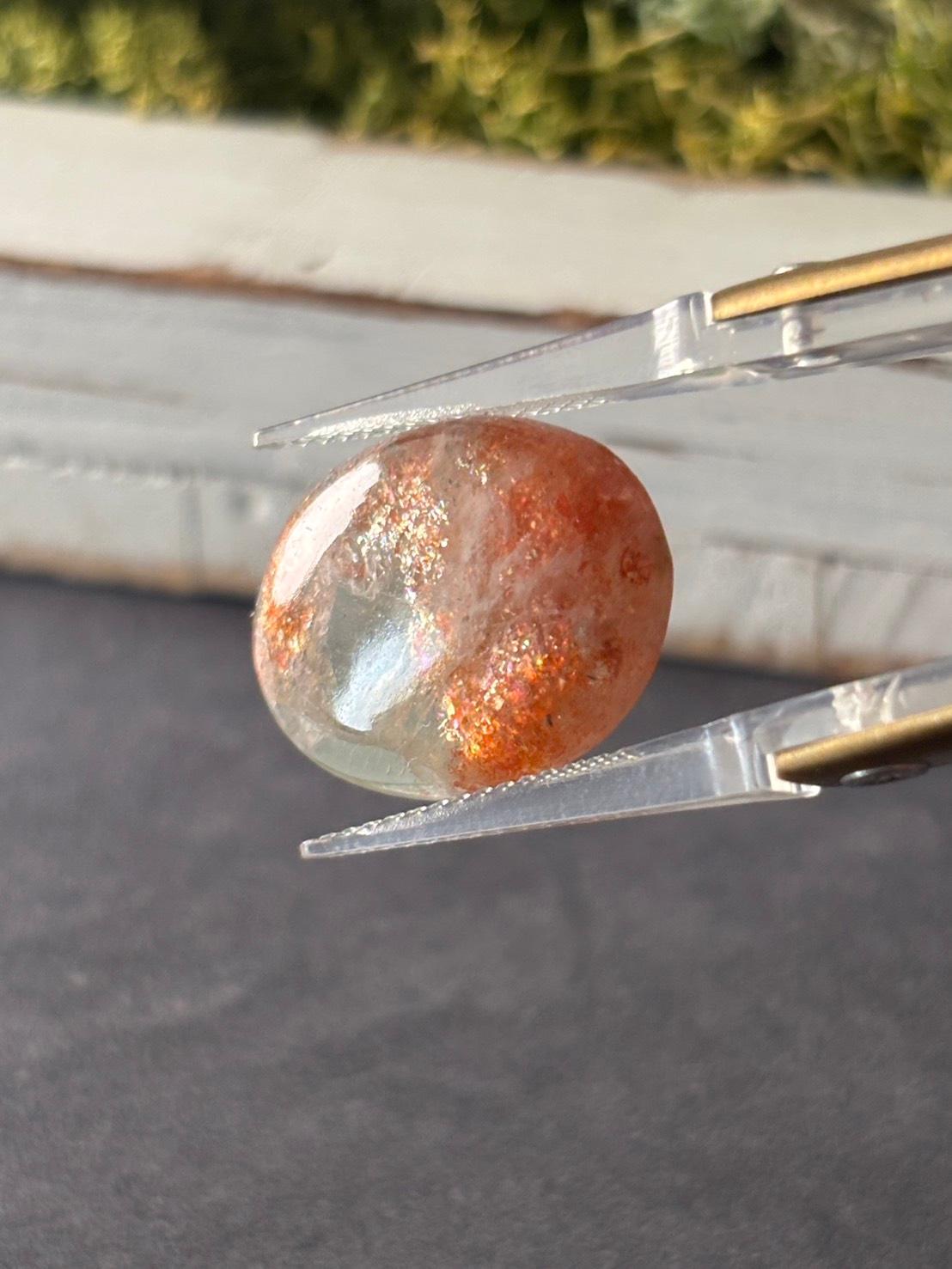 アルーシャサンストーン タンザニア産 レア ルース 07 カボション 天然石 | 9枚目